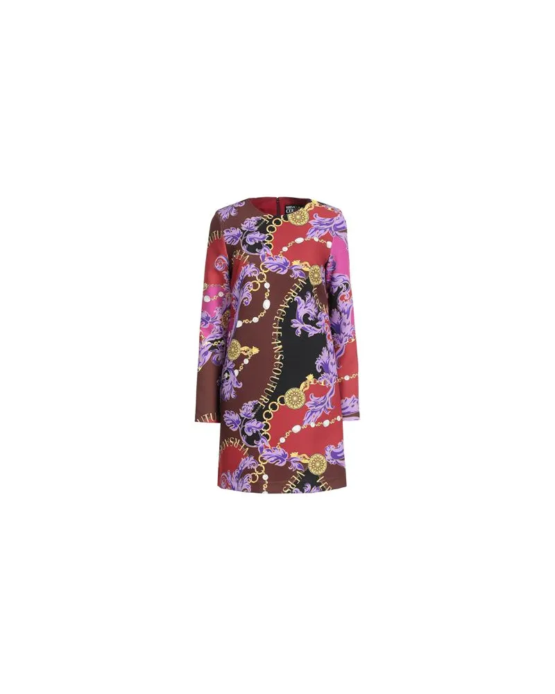 Versace Jeans KLEIDER - Mini-Kleiderauf YOOX.COM Ziegelrot