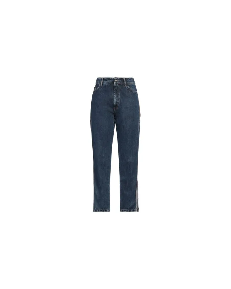 SPORTMAX HOSEN & RÖCKE - Jeanshosenauf YOOX.COM Blau