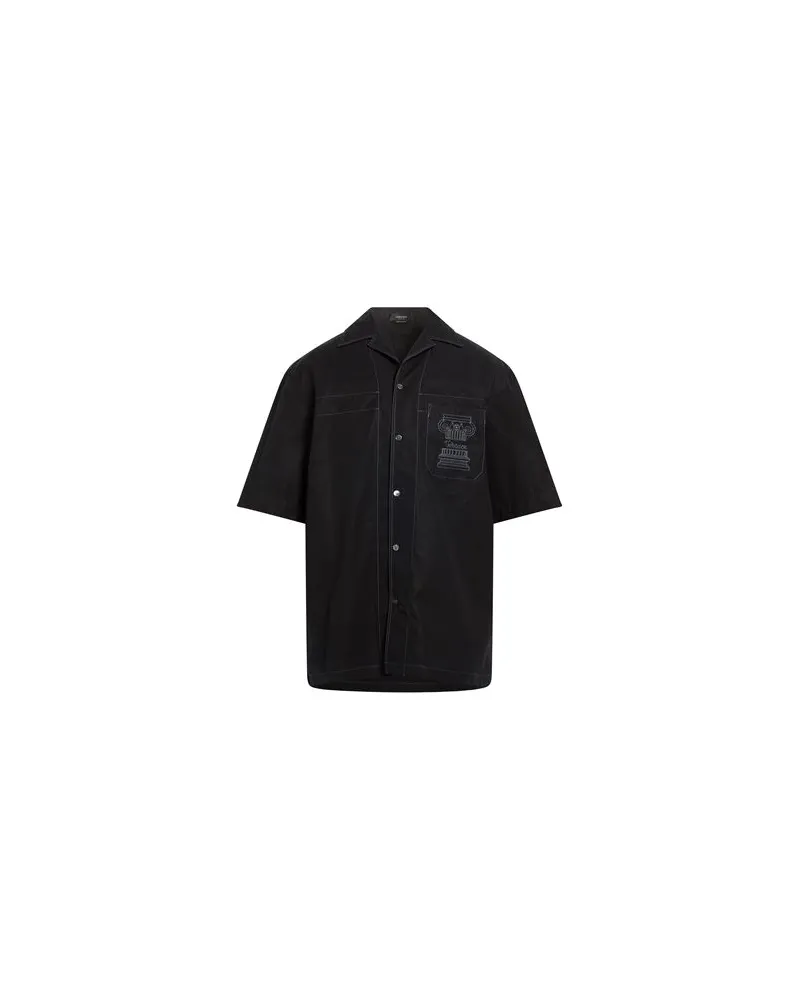 Versace TOPS - Hemdenauf YOOX.COM Schwarz