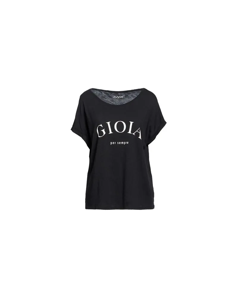 Juvia TOPS - T-shirtsauf YOOX.COM Schwarz