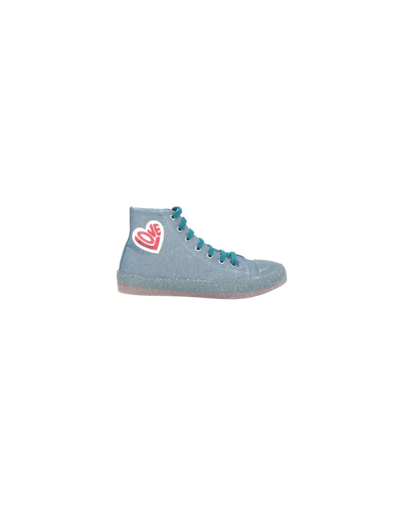 Moschino SCHUHE - Sneakersauf YOOX.COM Hellblau