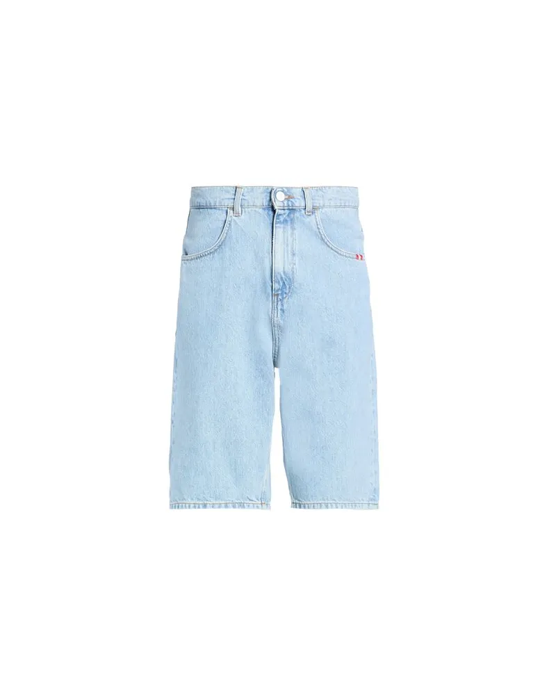 Amish HOSEN & RÖCKE - Jeansshortsauf YOOX.COM Blau