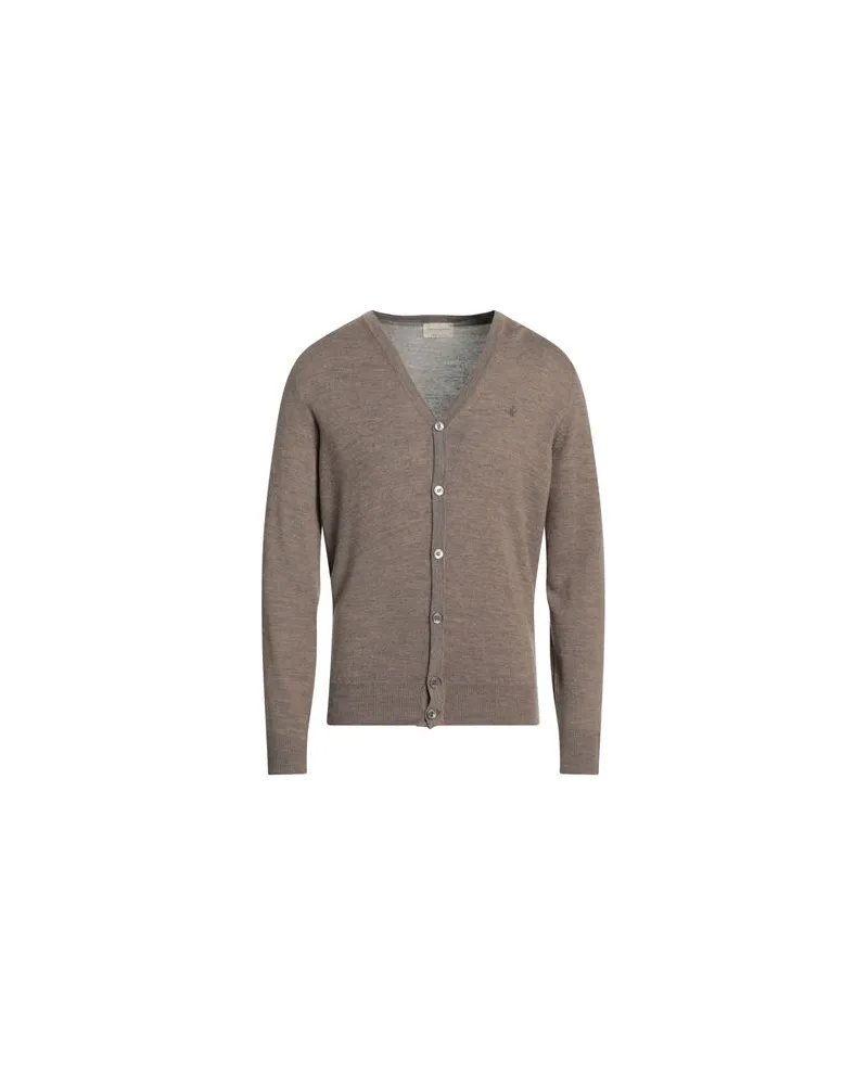Brooksfield STRICKWAREN - Strickjackenauf YOOX.COM Khaki
