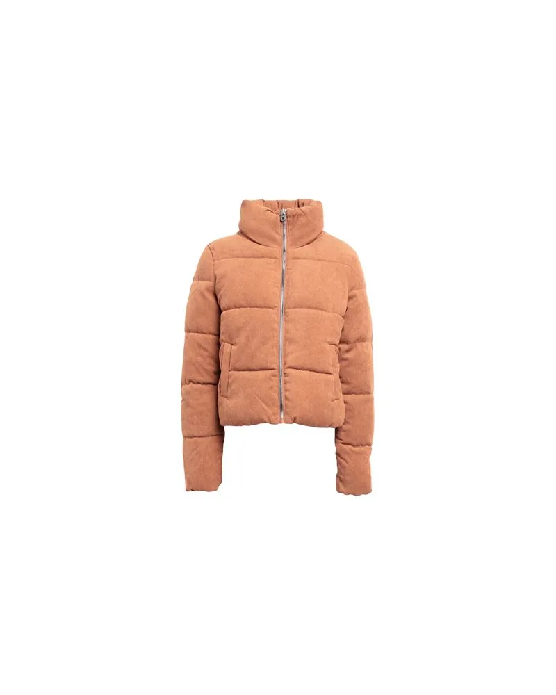 only JACKEN & MÄNTEL - Pufferjacken & Daunenjackenauf YOOX.COM Braun