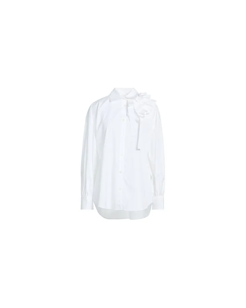 MSGM TOPS - Hemdenauf YOOX.COM Weiß
