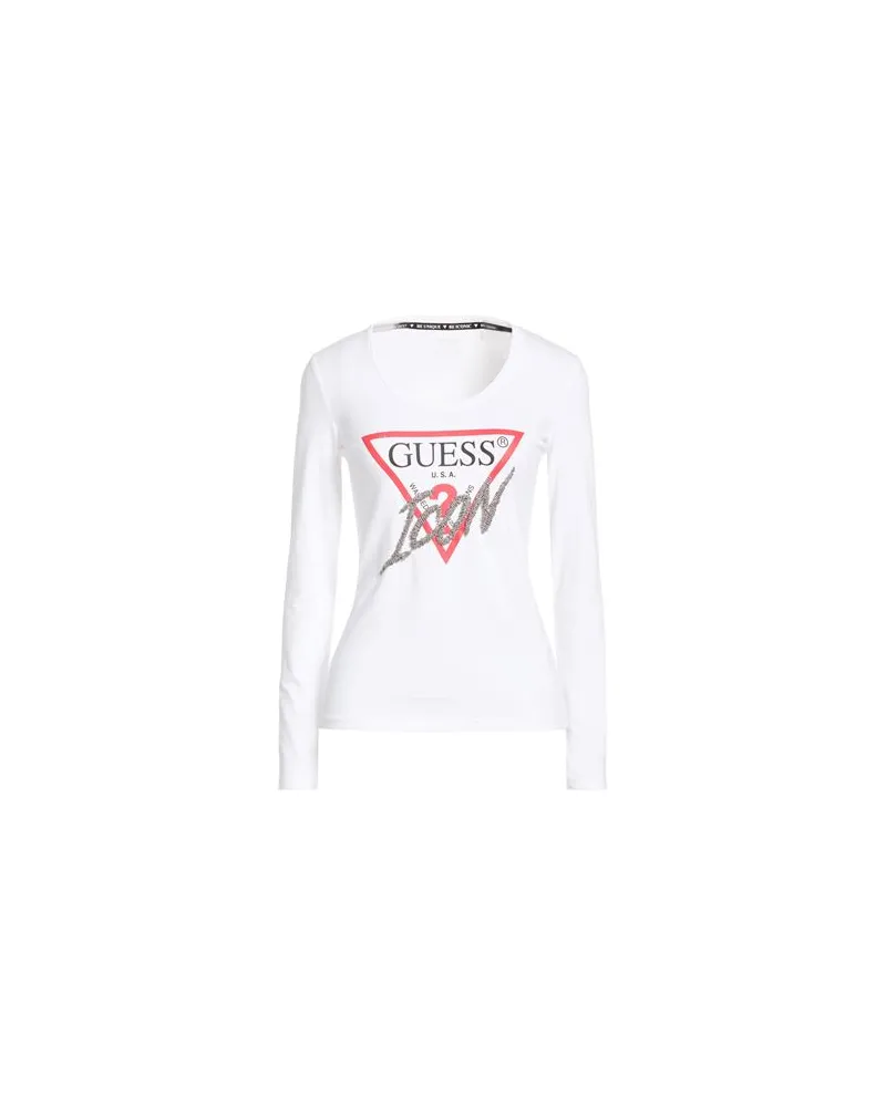 Guess TOPS - T-shirtsauf YOOX.COM Weiß