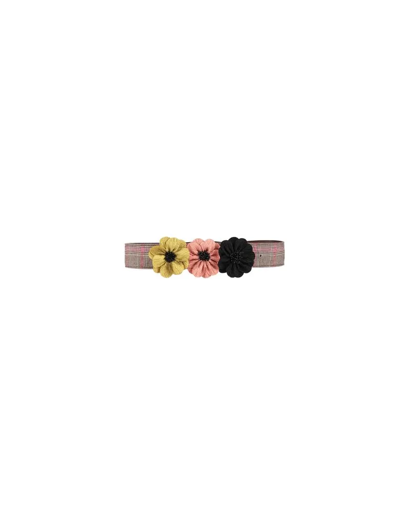 Rosé a Pois Kleinlederwaren - Gürtelauf YOOX.COM Khaki