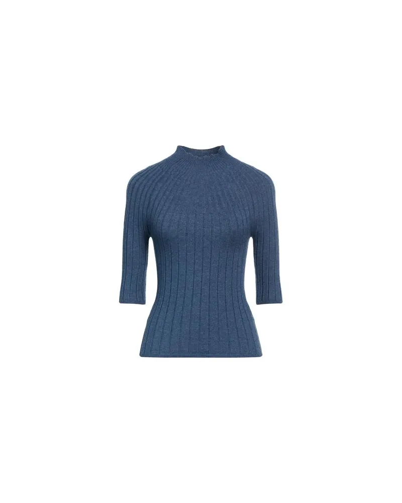 Caractère STRICKWAREN - Rollkragenpulloverauf YOOX.COM Taubenblau