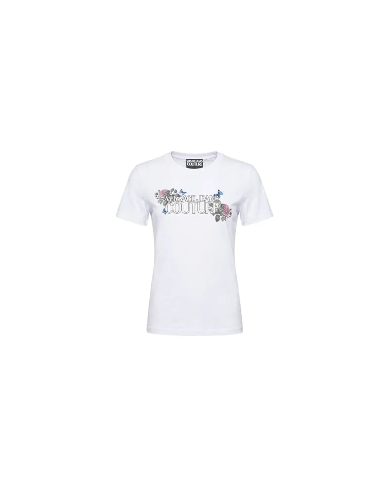 Versace Jeans TOPS - T-shirtsauf YOOX.COM Weiß