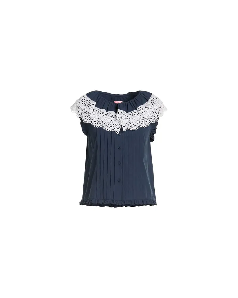 Kenzo TOPS - Hemdenauf YOOX.COM Marineblau