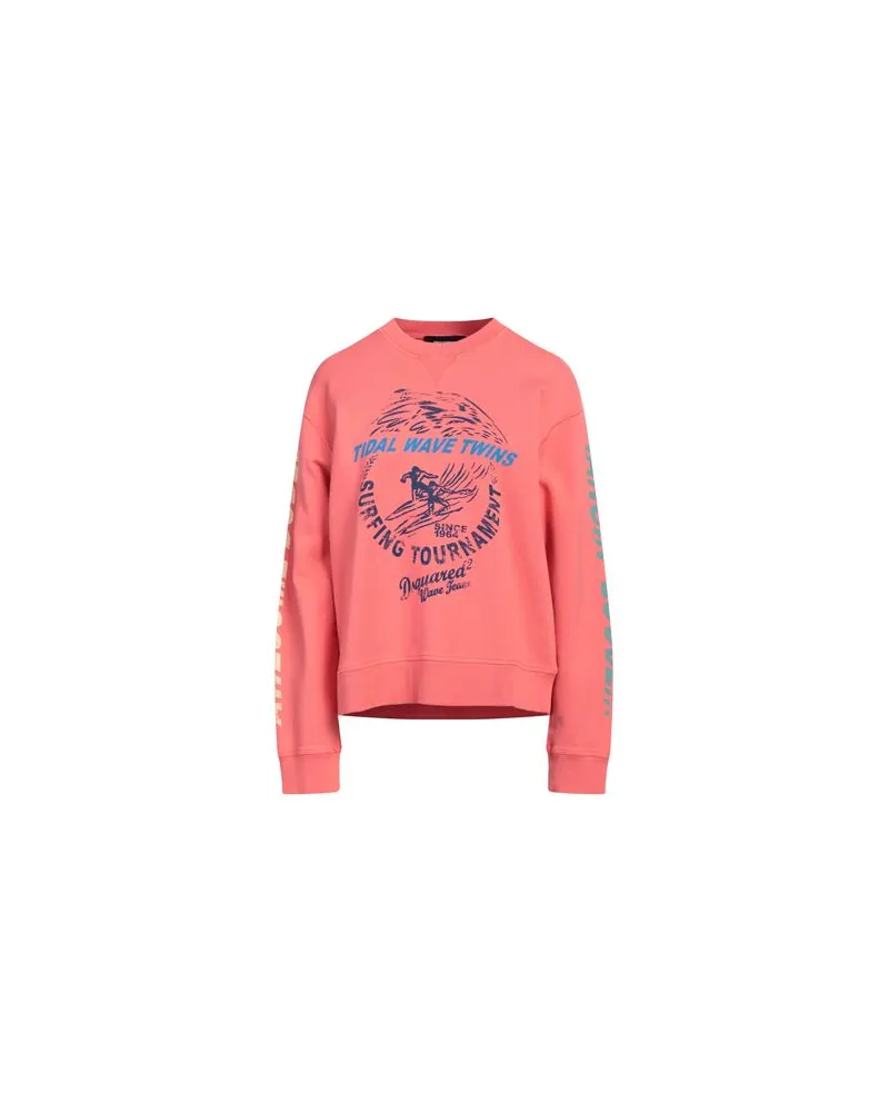 Dsquared2 TOPS - Sweatshirtsauf YOOX.COM Koralle