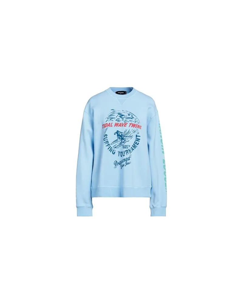 Dsquared2 TOPS - Sweatshirtsauf YOOX.COM Hellblau