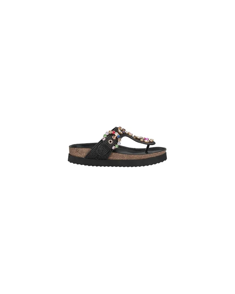 Emanuelle Vee SCHUHE - Zehentrennerauf YOOX.COM Schwarz