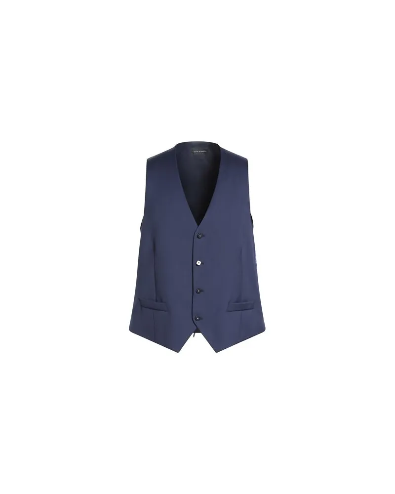 Luigi Bianchi Mantova ANZÜGE und CO-ORDS - Couture-Westenauf YOOX.COM Marineblau