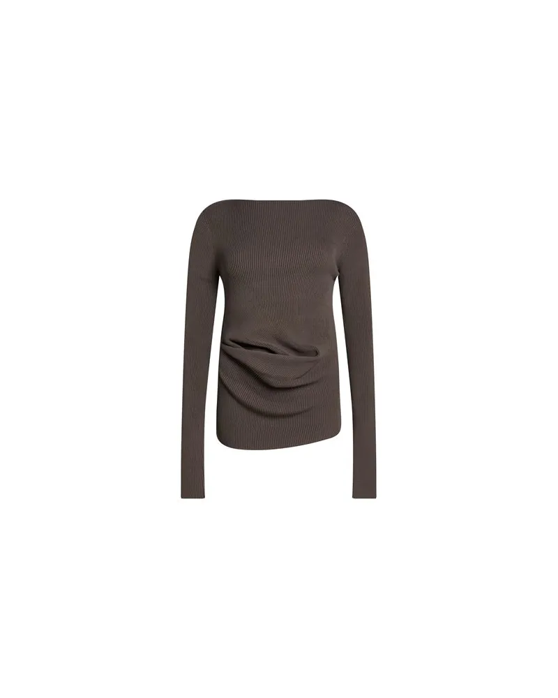 Rick Owens STRICKWAREN - Pulloverauf YOOX.COM Braungrau