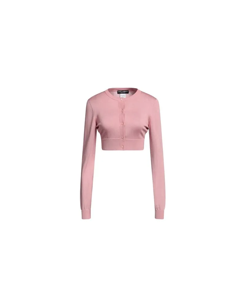 Dolce & Gabbana STRICKWAREN - Strickjackenauf YOOX.COM Rosa