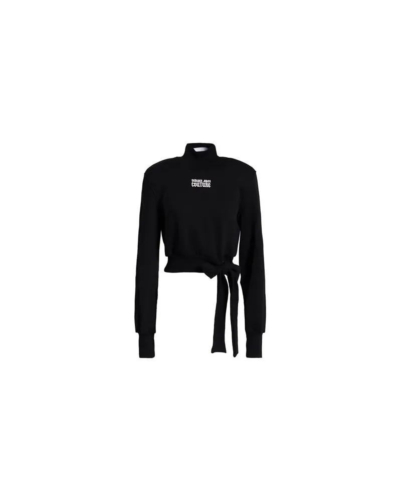 Versace Jeans TOPS - Sweatshirtsauf YOOX.COM Schwarz