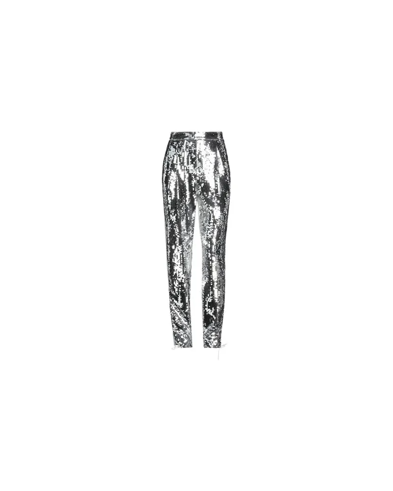 tibi HOSEN & RÖCKE - Hosenauf YOOX.COM Silber