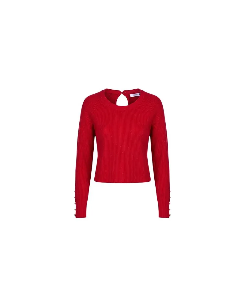 Please STRICKWAREN - Pulloverauf YOOX.COM Rot