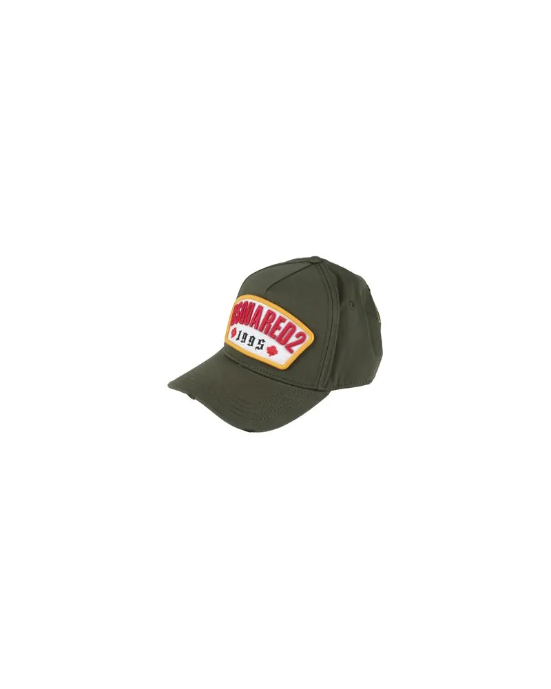 Dsquared2 ACCESSOIRES - Mützen & Hüteauf YOOX.COM Militärgrün