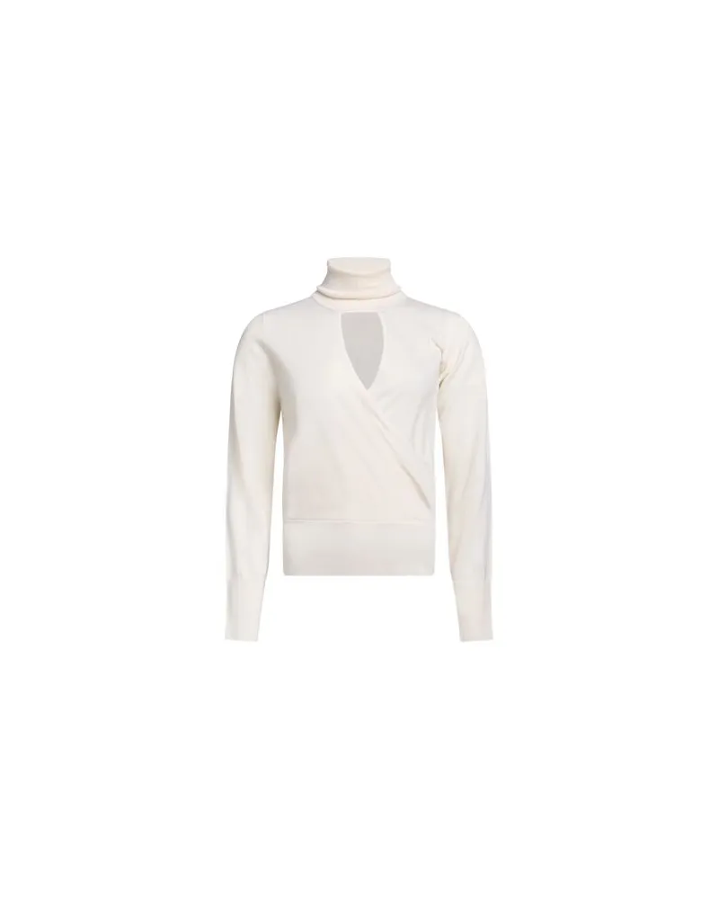 Elisabetta Franchi STRICKWAREN - Rollkragenpulloverauf YOOX.COM Elfenbein
