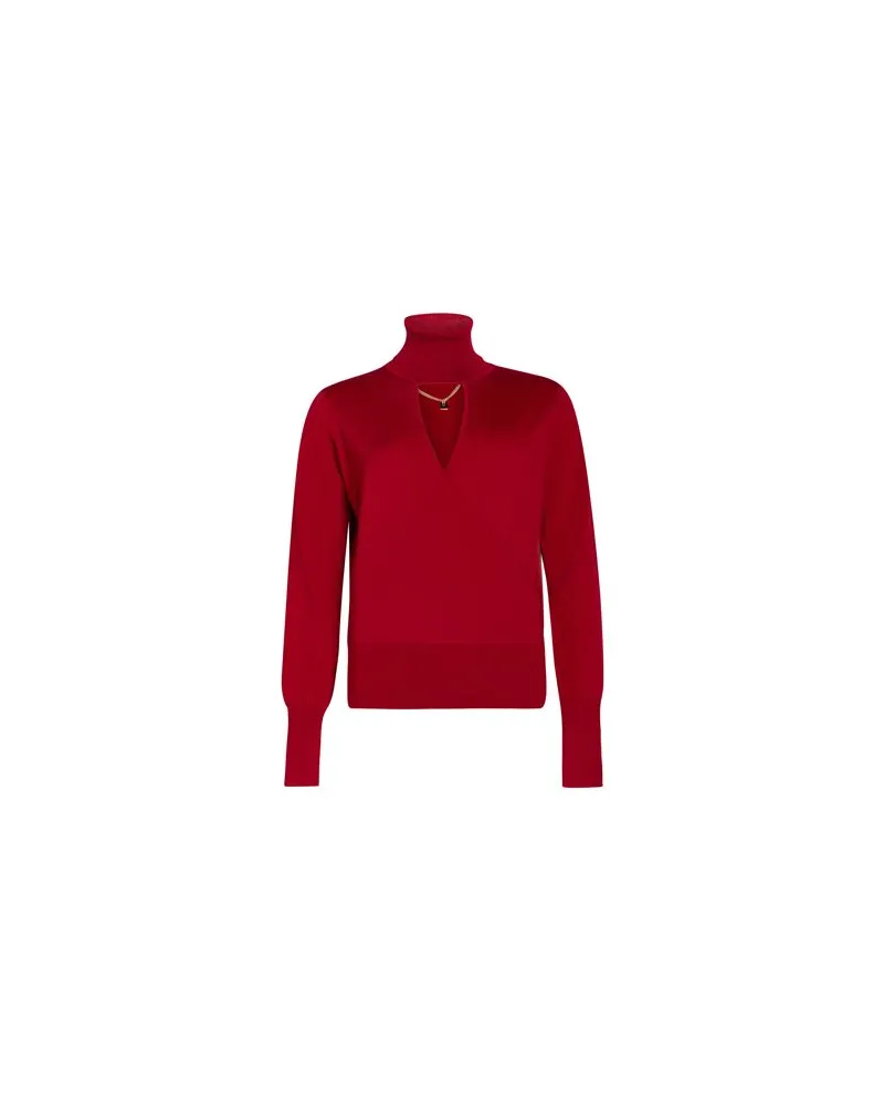 Elisabetta Franchi STRICKWAREN - Rollkragenpulloverauf YOOX.COM Purpur