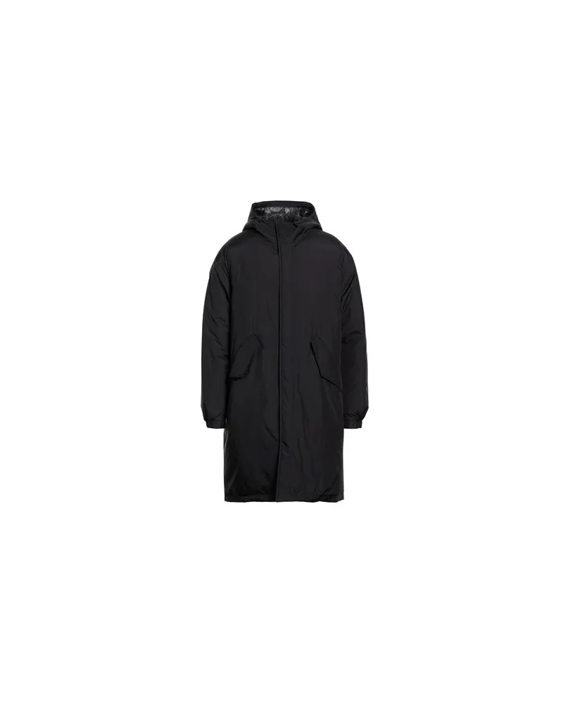 Moncler JACKEN & MÄNTEL - Pufferjacken & Daunenjackenauf YOOX.COM Schwarz