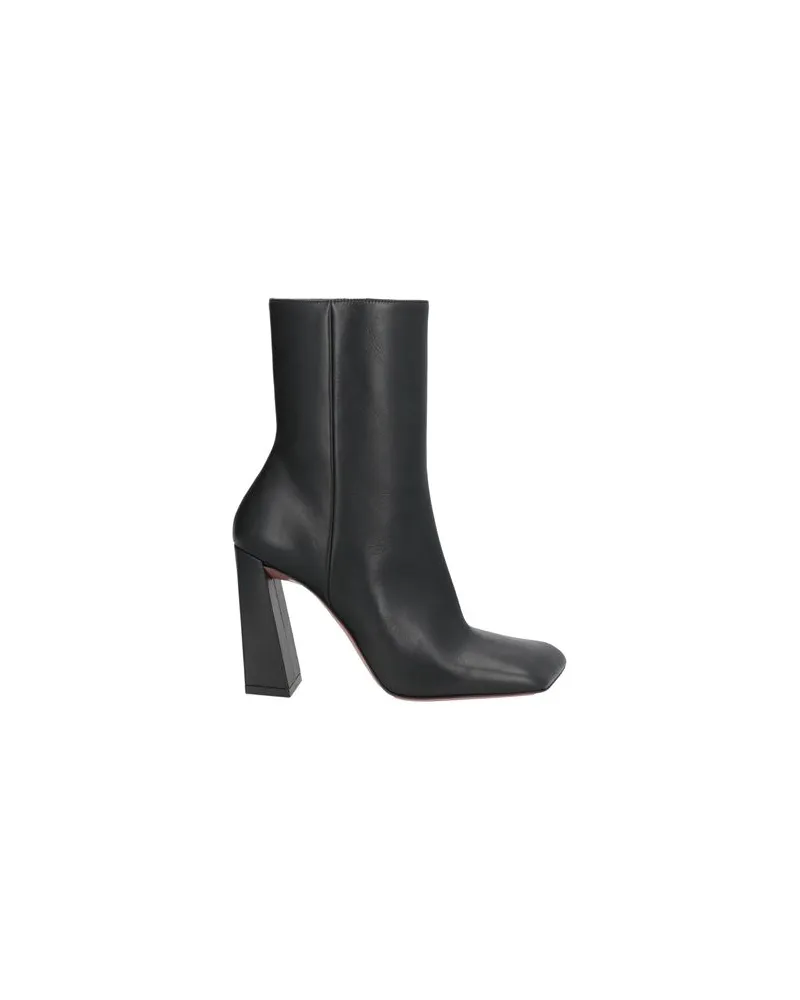 Amina Muaddi SCHUHE - Stiefelettenauf YOOX.COM Schwarz