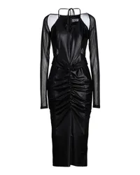 Versace Jeans Midi-Kleid Schwarz