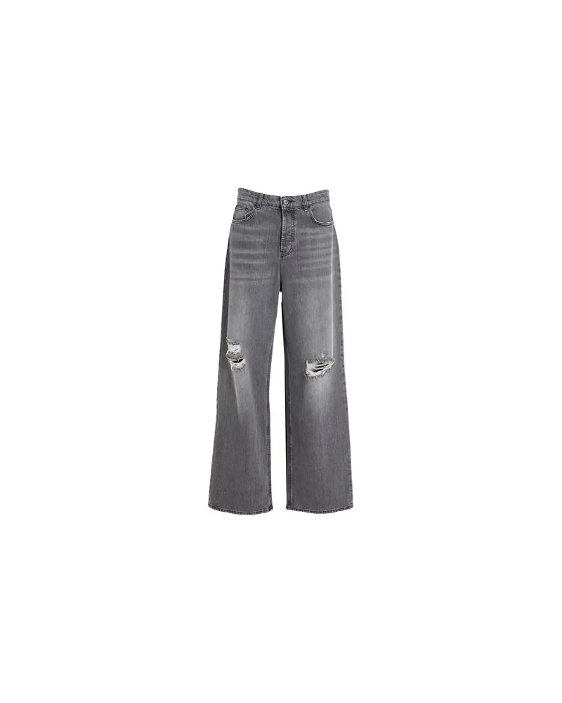 HINNOMINATE HOSEN & RÖCKE - Jeanshosenauf YOOX.COM Grau