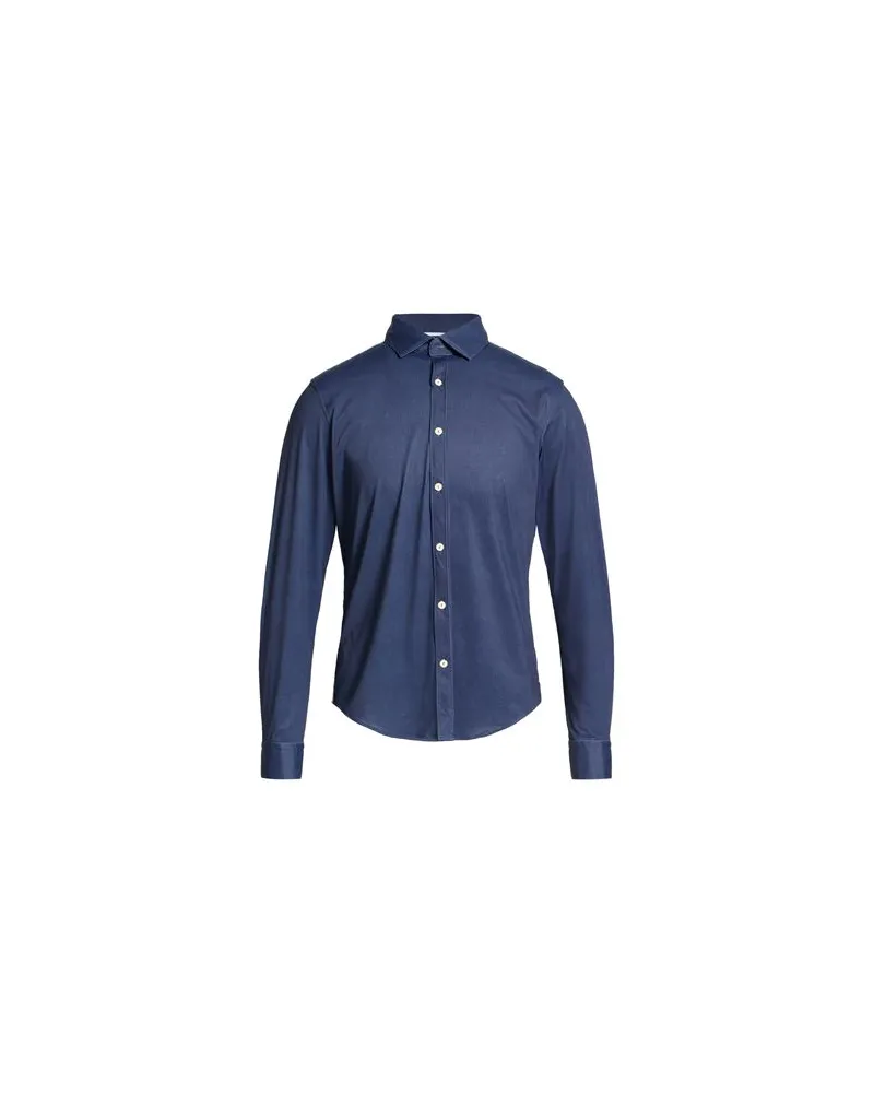 AT.P.CO TOPS - Hemdenauf YOOX.COM Nachtblau