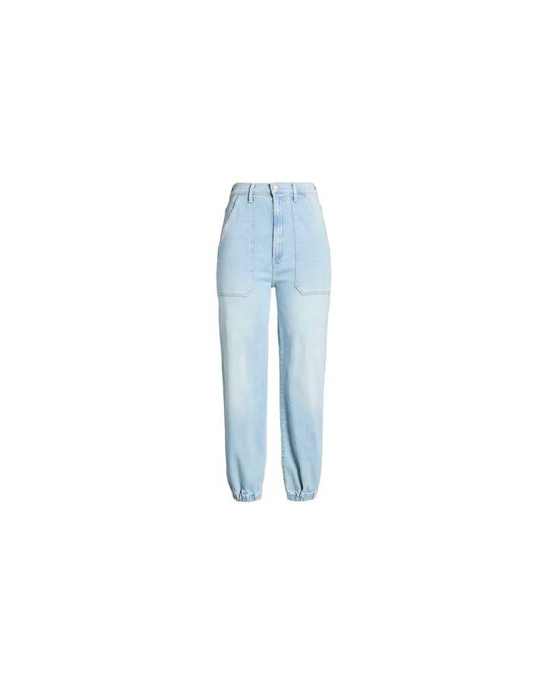 Mother HOSEN & RÖCKE - Jeanshosenauf YOOX.COM Blau