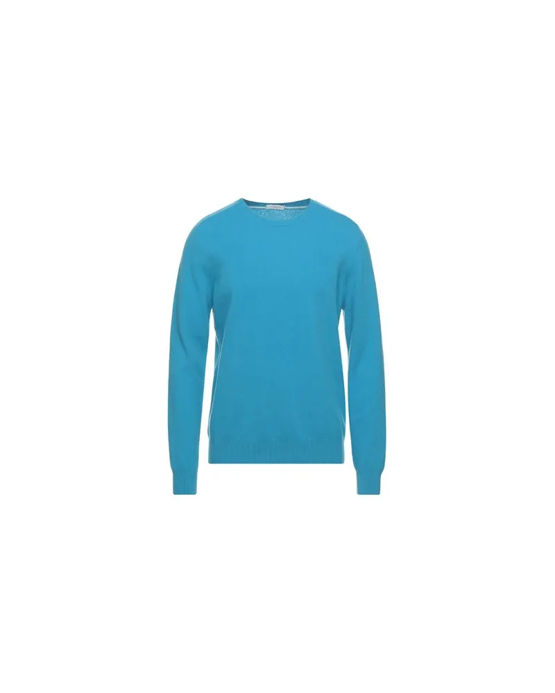 Paolo Pecora Milano STRICKWAREN - Pulloverauf YOOX.COM Azurblau