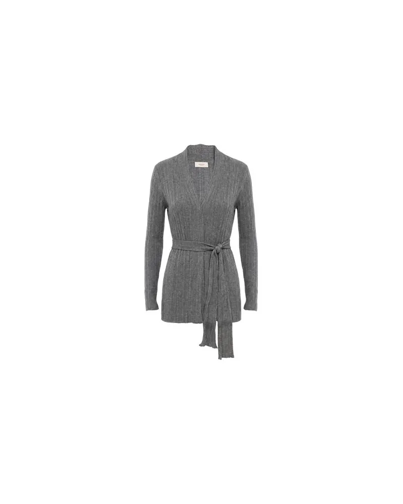 AGNONA STRICKWAREN - Strickjackenauf YOOX.COM Grau