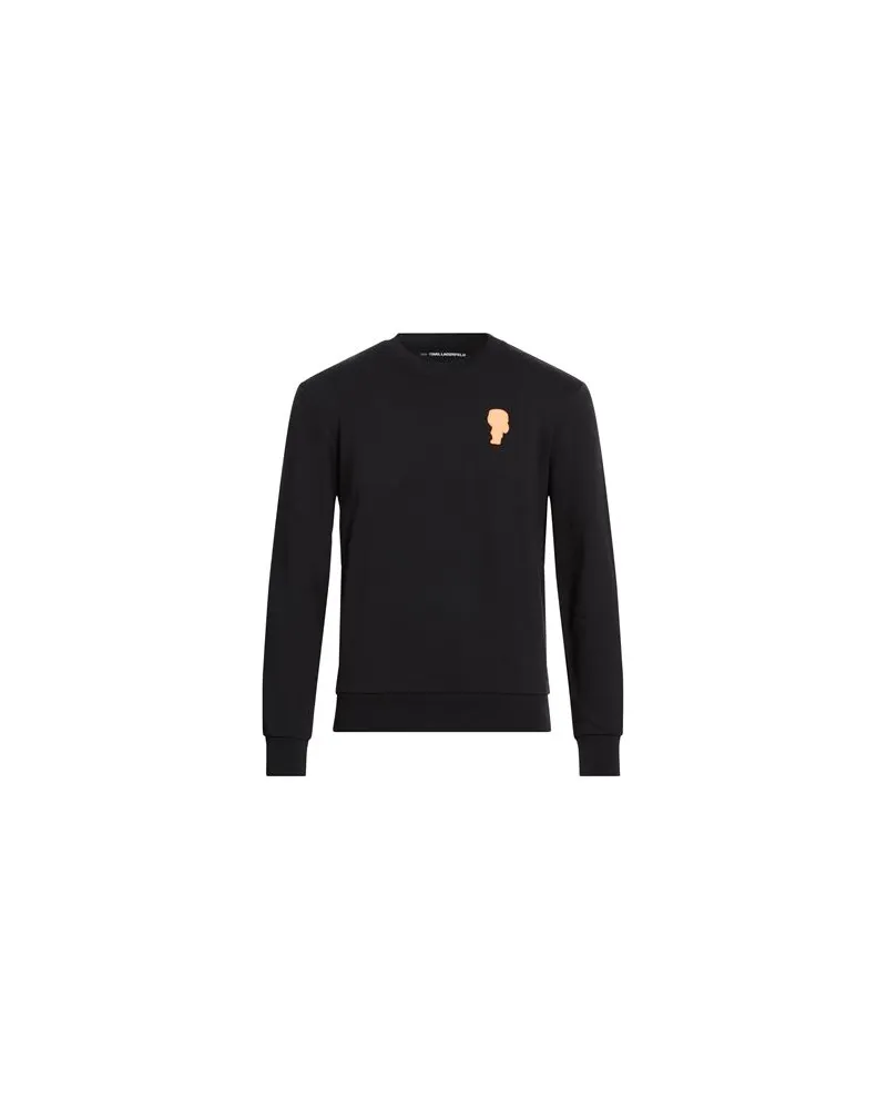 Karl Lagerfeld TOPS - Sweatshirtsauf YOOX.COM Schwarz