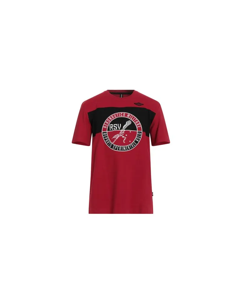 Aeronautica Militare TOPS - T-shirtsauf YOOX.COM Rot
