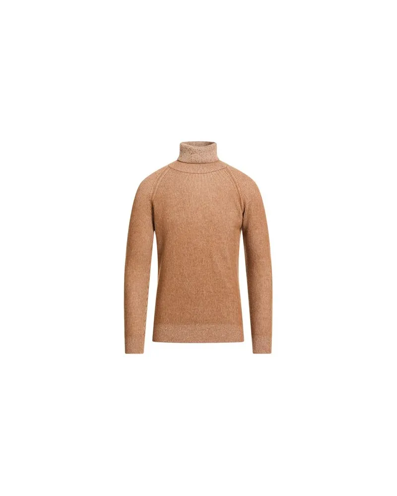 MOORER STRICKWAREN - Rollkragenpulloverauf YOOX.COM Kamel