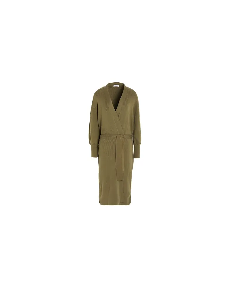Majestic STRICKWAREN - Strickjackenauf YOOX.COM Militärgrün