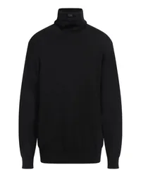 maharishi Rollkragenpullover Schwarz