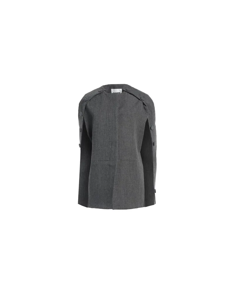 Jil Sander JACKEN & MÄNTEL - Capesauf YOOX.COM Grau