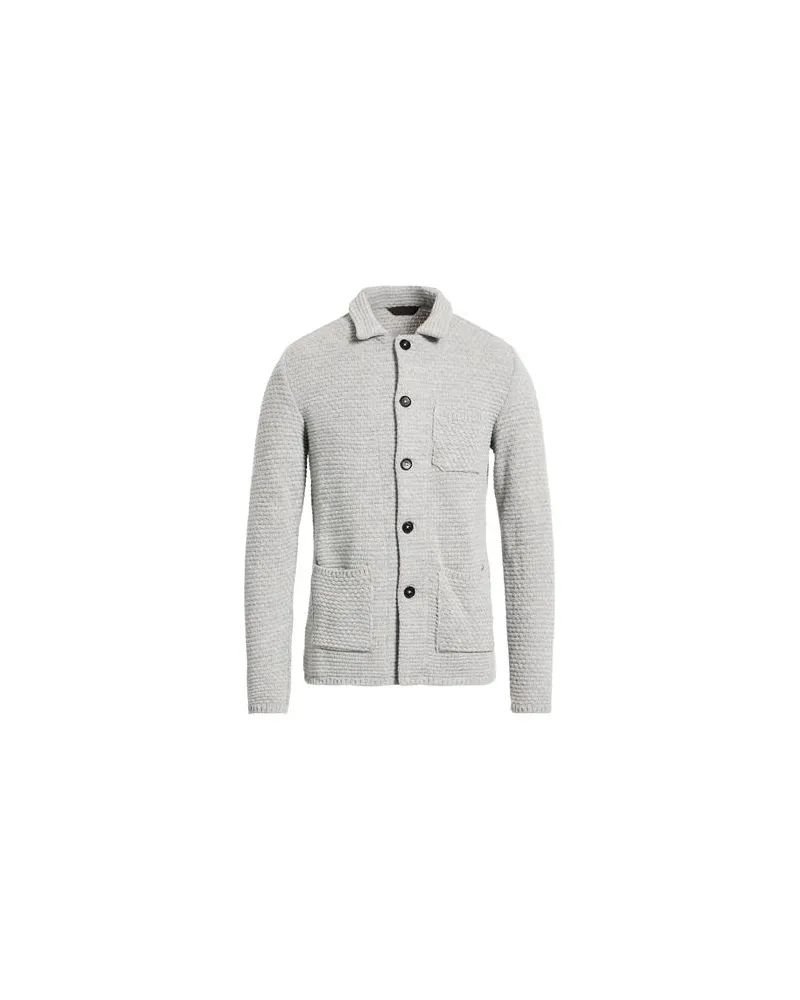 PAOLONI STRICKWAREN - Strickjackenauf YOOX.COM Grau