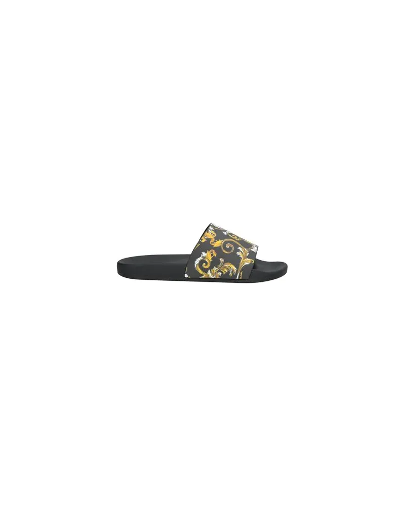 Versace Jeans SCHUHE - Sandalenauf YOOX.COM Schwarz