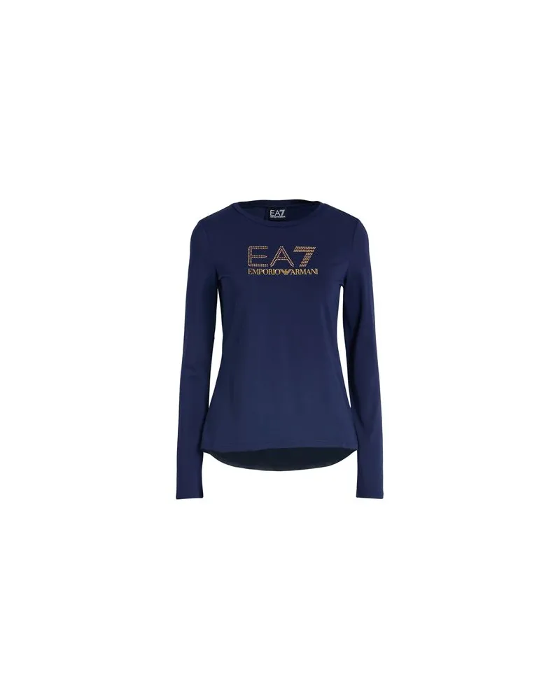 EA7 TOPS - T-shirtsauf YOOX.COM Marineblau