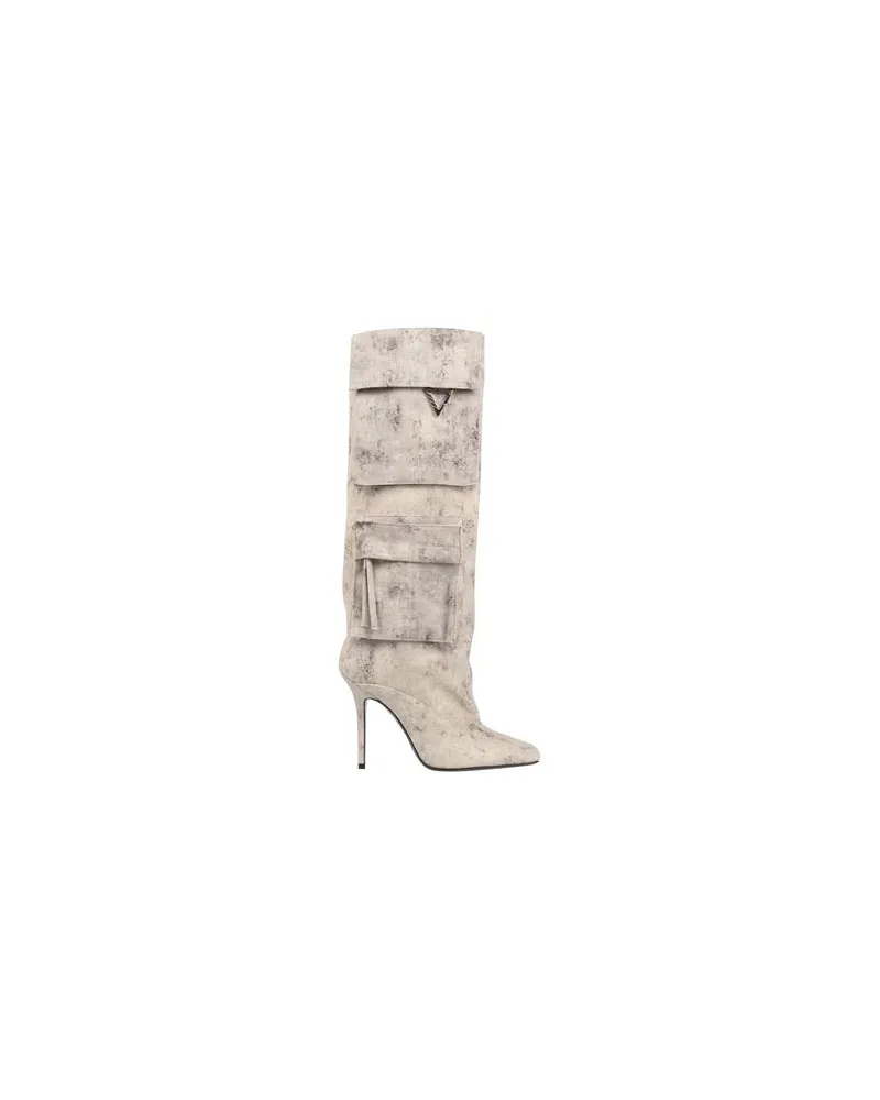 ATTICO SCHUHE - Stiefelauf YOOX.COM Hellgrau
