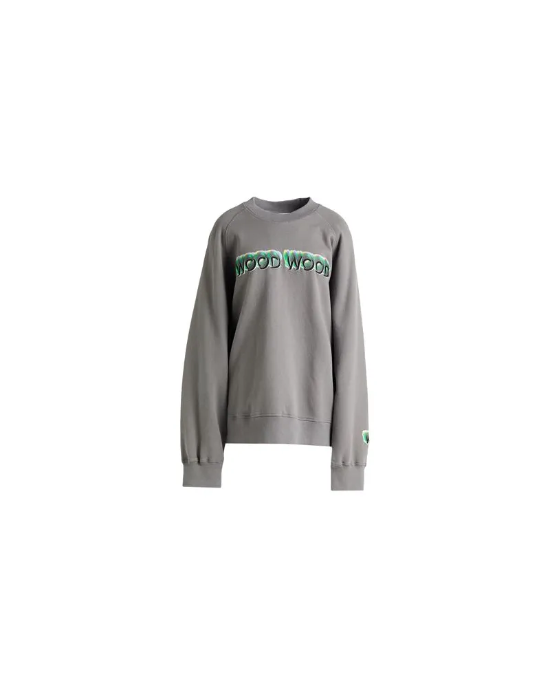Wood Wood TOPS - Sweatshirtsauf YOOX.COM Grau