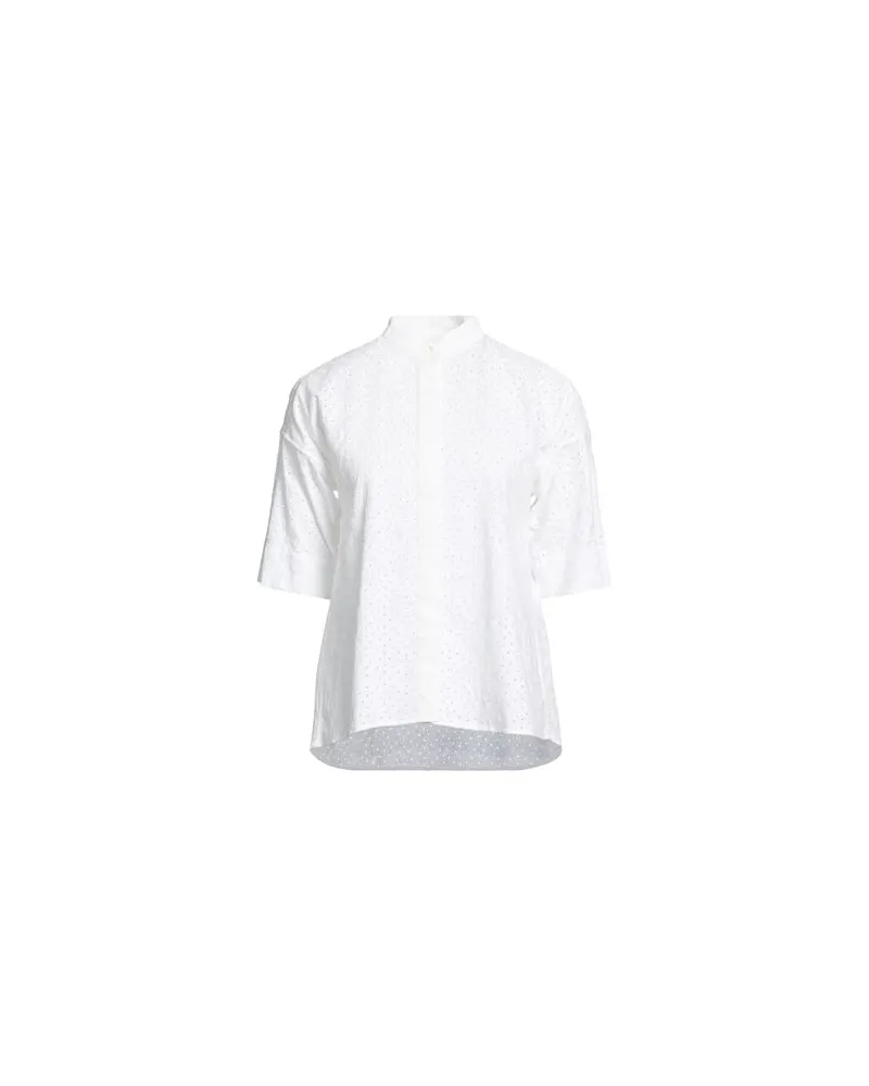 Caliban TOPS - Hemdenauf YOOX.COM Weiß