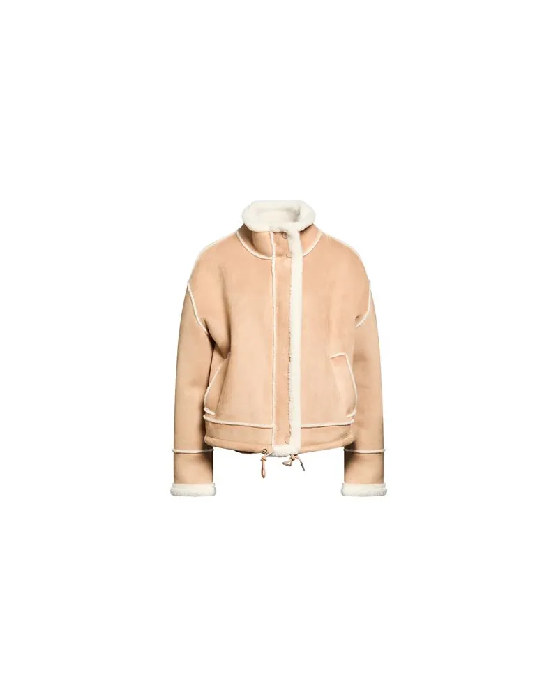 RINO & PELLE JACKEN & MÄNTEL - Shearling- & Kunstfellauf YOOX.COM Kamel