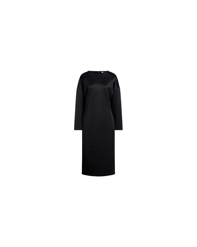 Max Mara LEISURE - KLEIDER - Midi-Kleiderauf YOOX.COM Schwarz