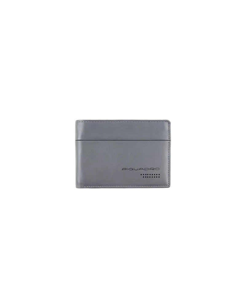 Piquadro Kleinlederwaren - Brieftaschenauf YOOX.COM Grau