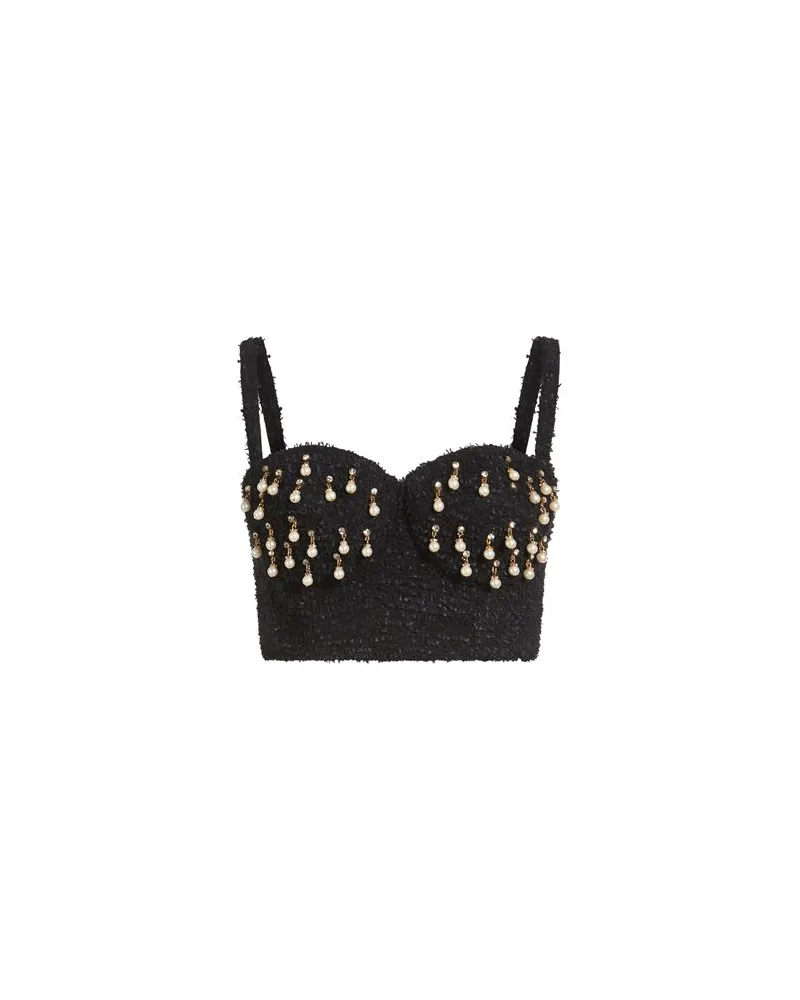 Elisabetta Franchi TOPS - Topsauf YOOX.COM Schwarz